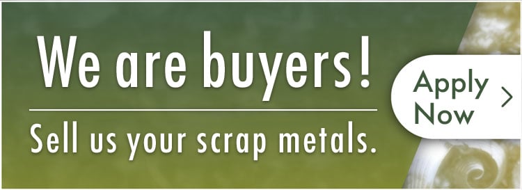 Sell us your scrap metals.